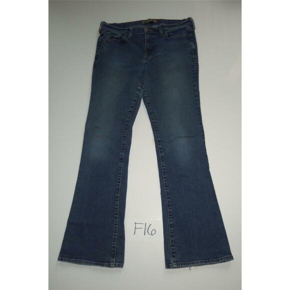 Old Navy Blue Jeans Size 10 Regular Below Waist Boot Womens -0713F16 - Picture 1 of 2